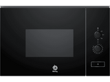Microondas integrable - Balay 3CP5002N3, 1 kW, 5 niveles, 20 l, Cristal Negro