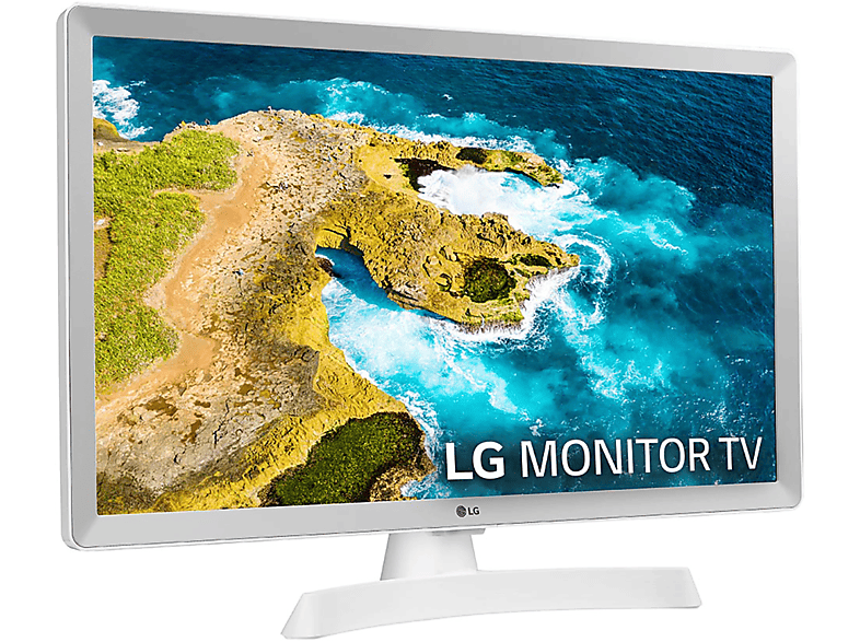 TV LED 24 - LG 24TQ510S-WZ, HD, Wide Viewing Angle, Smart TV, DVB-T2 (H.265), Blanco