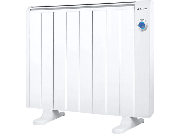 Emisor térmico - Orbegozo RRW 1500, 1500 W, 8 elementos, 3 niveles, De 7°C a 35°C, Wi-Fi, Blanco