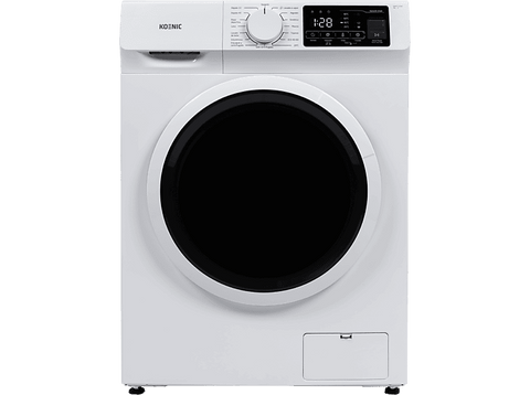 Lavadora carga frontal - KOENIC KWM 9113 A INV, 9 kg, 1400 rpm, 14 programas, Botón de limpieza, Blanco
