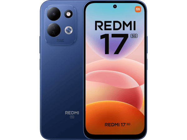 Xiaomi Redmi 17 5G, Azul Profundo, 128 GB, 4 GB RAM, 6.9" LCD, Snapdragon® 4 Gen 5 con 5G, 7500 mAh
