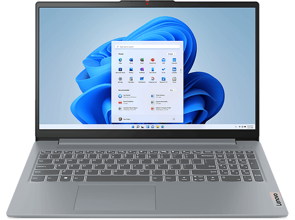 Portátil - Lenovo IdeaPad Slim 3 15IAH8, 15.6" Full-HD, Intel® Core™ i5-12450H, 8GB RAM, 512GB SSD, UHD Graphics, Sin sistema operativo, Gris