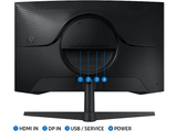 Monitor gaming - Samsung Odyssey G5 LS32CG552EUXEN, 32, WQHD, 1 ms, 165 Hz, FreeSync, Negro