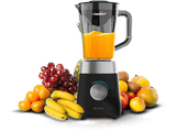 Batidora de vaso - Cecotec Power Black Titanium 1300MAX B, 1300 W, 1.5 l, Pica Hielo, 2 Velocidades, Negro