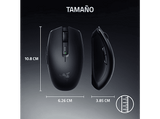 Ratón gaming - Razer Orochi V2, Bluetooth y Razer™ HyperSpeed Wireless a 2,4 GHz, 18000 dpi, Negro