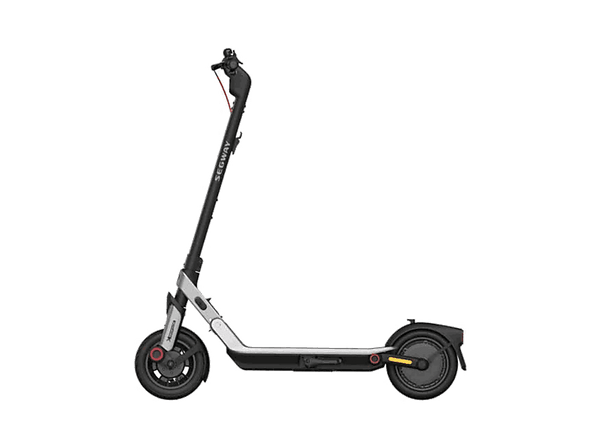 Patinete eléctrico - Segway Ninebot E3 Pro E, Potencia máx. 800 W, Potencia nominal 400 W, Carga máx. 100 kg, 10200 mAh, 25 km/h, Negro/Plata