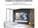 TV LED 43 - LG 43UR91006LA, UHD 4K, Inteligente α5  4K Gen6, Smart TV, DVB-T2 (H.265), Azul Ceniza