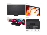 TV QNED MiniLED 75 - LG 75QNED9MA6B, UHD 4K Inalámbrico, Procesador Inteligente α9 AI Processor 4K Gen8, Smart TV, DVB-T2 (H.265), Negro