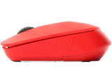 Ratón inalámbrico - Rapoo M100 Silent, Clic silencioso, 1300 ppp, Bluetooth 3.0, 4.0, 2.4 GHz, Rojo