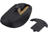 Ratón inalámbrico - Trust Yvi+, RF Wireless, 1600 dpi, 83% de plástico reciclado, Azul