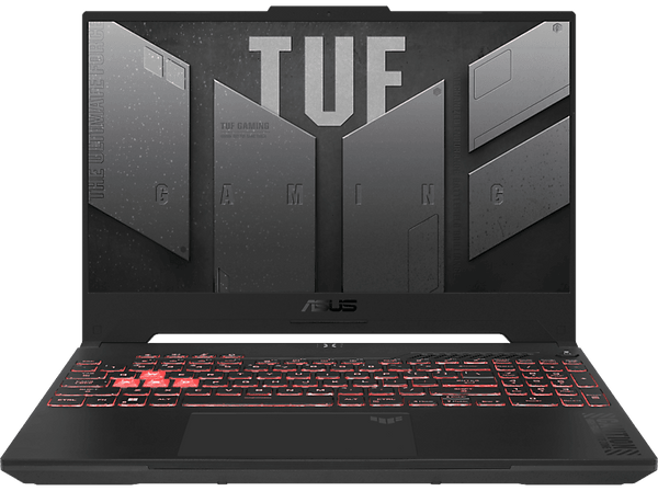 Portátil gaming - ASUS TUF A15 FA507XI-LP024, 15.6" Full HD, AMD Ryzen 9 7940HS, 32GB RAM, 512GB SSD, GeForce RTX™ 4070, Sin sistema operativo
