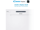 Lavavajillas - Candy Rapido' CF 3C7L0W,  13 servicios, 5 programas, Inicio Diferido, Motor Inverter, 60 cm, Conectividad Wi-Fi, Blanco