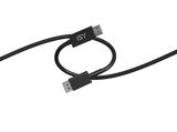 Cable HDMI - ISY IDP-1032, 1.5m, DisplayPort 1.2 a HDMI, 4K, Plug & Play, Negro