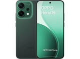 Móvil - OPPO Reno14, Luminous Green, 512 GB, 12 GB RAM, 6.59  2.5D AMOLED, Mediatek Dimensity 8350 (4nm), 6000 mAh, IP69, Incluye Powerbank