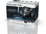 Aspirador sin bolsa - Rowenta Compact Power XXL RO4B25, 900W, 2.5 L, Filtración Ciclónica 3 niveles, Radio acción 8.8 m, 75 dB(A), Negro