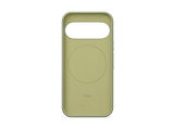 Funda móvil - Google Pixelsnap para Pixel 11 Pro, Máxima durabilidad, Silicona, Compatible con cargadores inalámbricos y soportes, Verde oliva