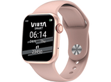 Smartwatch - Vieta Pro Beat 4, Bluetooth, Resistente al agua, IP67, Autonomía 3 días, Rosa