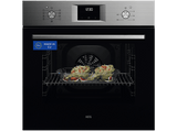 Horno - AEG OU5AB21CM, Multifunción, Limpieza por agua, 65 l, Función Grill, 60 cm, Inox Antihuellas
