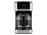 Cafetera de goteo - Ufesa Ariccia 14, 900 W, 1.8 l, 14 tazas, Negro y Plata