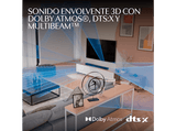 Barra de sonido - Harman Kardon Enchant 1100, Sonido envolvente 3D, Dolby Atmos, DTS:X, MultiBeam, Calibración automática, Canales 11.0.2, WiFi, Negro