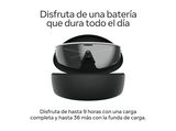 Gafas IA - Meta Oakley Vanguard, Cámara Sony Ultra gran angular 12 MP, Blanco y lentes en negro