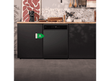 Lavavajillas - Cecotec Bolero Aguazero 6800 Dark, 14 cubiertos, Clase A, Inverter Plus Duo, 8 programas, SteamMax, BlueWater, O2 Dry, Negro