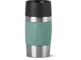 Taza térmica - Tefal N2160310, 0.3 l, Funda de silicona, Acero inoxidable, Verde