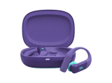 Auriculares deportivos - JBL Endurance Peak 4, Intraurales, Bluetooth, 48h Autonomía, 6 Micrófonos, Cancelación de Ruido Adaptativa, Morado