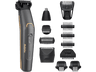Afeitadora corporal - BaByliss MT987E, 5, 70 min Autonomía, 12 en 1, 5 accesorios, Carga rápida, Cuchilla de grafito, Waterproof, Grafito