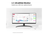 Monitor - LG UltraWide™ 29WQ60A, 29 Full-HD, 100 Hz, 5 ms, IPS , USB-C, AMD FreeSync™, Altavoces incorporados, Negro