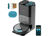 Robot aspirador - Cecotec Conga 20090 ProAI InfinitySoap Cut&Spa, 8000Pa de presión de succión, Depósito 3.5 L, Autonomía 240 min, IA, Grey