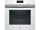 Horno - Balay 3HB5159B4, Serie Cristal, Multifunción, Hidrolítica, 71 l, Función Freidora de Aire, Aire Caliente 3D Profesional, 60 cm, Cristal Blanco