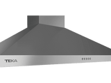 Campana decorativa - Teka DBP 98150 EOS IX, 3 Velocidades + 1, 800 m³/h, 89.8 cm, 53 dBA, Inox