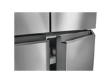 Frigorífico americano - Haier Cube 83 Serie 3 HCR3818ENMM, No Frost, 181.5 cm, 467 l, Motor Inverter, Inox