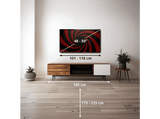 TV Neo QLED 50 - Samsung TQ50QN80HAUXXC, UHD 4K, NQ4 AI Gen2, Smart TV, Full AI, Wifi, Negro
