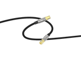 Cable coaxial - ISY ISA-9027, 1.5 metros, Negro