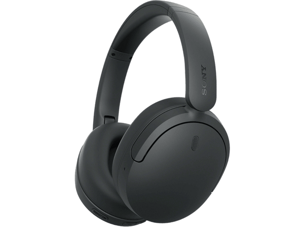 Auriculares inalámbricos - Sony WH-CH735NB, Noise Cancelling, 75h, Carga Rápida, Plegable, Bluetooth, Llamadas nítidas con IA, Negro