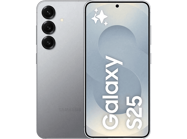 Móvil - Samsung Galaxy S25, Silver, 512 GB, 12 GB RAM, 6.2" FHD+ con IA , Snapdragon 8, 4000 mAh, Android 15