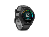 Reloj deportivo - Garmin Forerunner 265, Negro/Gris, 22mm, Pantalla Táctil AMOLED 1.3, 13 días Autonomía, Morning Report, 8GB