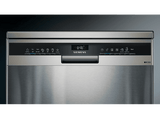 Lavavajillas - Siemens SN23EI03ME, 14 servicios, 6 programas, 60 cm, Tercera bandeja, Control por voz, Inox