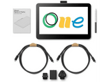 Tableta gráfica - Wacom One 13 Touch, 13.3 , Lápiz digital, Full-HD, Multitáctil, Compatible con Windows, Mac, Android y Chrome OS, Negro