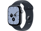 Apple Watch Series 12 (2026), GPS+CEL, 42mm, Caja de cerámica Azul nocturno, Correa deportiva Azul marino, Talla S/M, Siri AI
