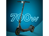 Patinete eléctrico - Cecotec Bongo M40 XL Connected, 700 W, 350 W, Autonomía 45 km, Inclinación 20%, Ruedas 9, SDS, Bluetooth, Black