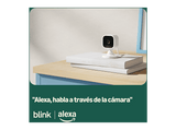 Altavoz inteligente - Amazon Bundle Blink Mini y Echo Pop, Vigilancia Full HD día y noche, Control por Voz, Blanco/Negro