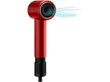 Secador - Ufesa Pro Ionic-Shine, 1800W, 3 Temperaturas, 2 Velocidades, Difusor incluido, Tecnología Ultrasilenciosa, Rojo