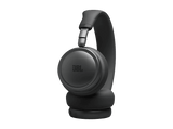 Auriculares inalámbricos - JBL LIVE 680 NC, Supraaurales, Diadema, Bluetooth, Cancelación activa de ruido (ANC), Autonomía 80 h, Negro