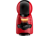Cafetera de cápsulas - Nescafé Dolce Gusto Krups Piccolo XS KP1A3510, 1600 W, 15 bar, 0.8 l, Apagado automático, Bebidas calientes y frías, Rojo