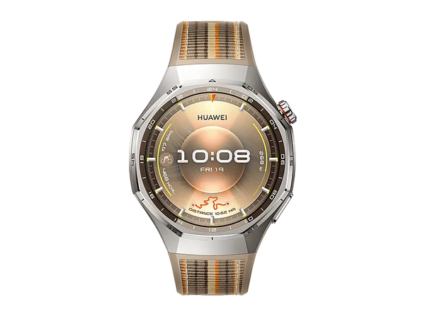 Smartwatch - Huawei Watch GT6 Pro, 46mm, Pantalla AMOLED, 21 días Autonomía, Monitorización avanzada de Salud, BT, Resistente al Agua, ECG , Marrón