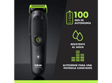 Afeitadora corporal - Gillette Labs i5 Body + Intimate, Tecnología SkinFirst, Wet&Dry, 3 peines, Pack con maquinilla de afeitar corporal GilletteLabs