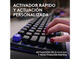Teclado gaming - Logitech G G512 X 75, Cable, Dual Swap, Mecánico/Analógico TMR intercambiable, Tasa de sondeo 8K, RGB, Personalizable, PC-Mac, Negro